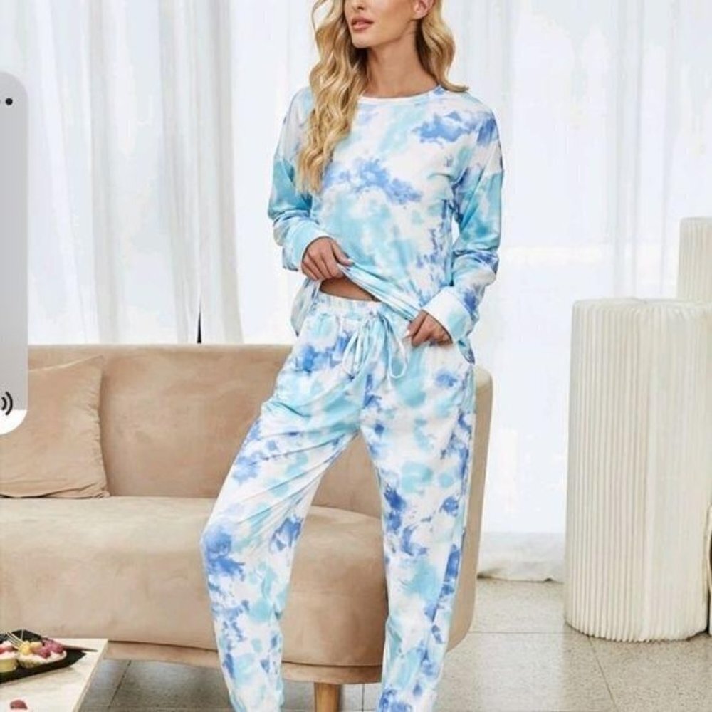 Multicolor Loungewear Set - Picture 1 of 6